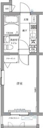 エスパシオ西高島平の物件間取画像